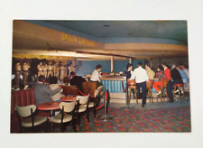Vintage 1960s Postcard The Stage Lounge, Crystal Bay Club, Lake Tahoe, Nevada picture