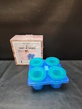 Set of 4 Buxton Ice Shot Glasses Tray - Create Your Own Ice Shot Glasses picture