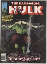Rampaging Hulk Issue #4 Jim Starlin Personal Copy Auto with COA 1 picture