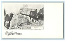 c1904 Devil's Den, Greetings from Gettysburg, Pennsylvania PA Antique Postcard picture