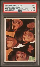 1964 Topps Beatles Color Ringo, Paul, John and George #53 – PSA 7 (NM) picture