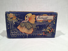 BEAUTIFUL ANTIQUE BELMONT CHOCOLATES CANDY BOX, LEADING LADY DESIGN, Ca. 1920s picture