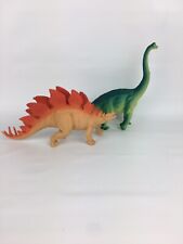 Stegosaurus & Brachiosaurus PVC Dinosaur Toy Figures 2019 Boley picture
