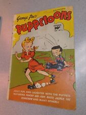 George Pal's Puppetoons #18 Golden age 1947 fawcette kids cartoon puppet show picture