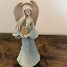 GIVING ANGEL Figurine Foundations Enesco Group 2004 By Karen Hahn picture