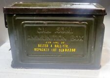 Redneck Convent Metal Ammo Storage Box - .30 Cal Green Locking Steel Ammo Can picture