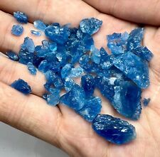 88 Cts Well Terminated Top Fluorescent Afghanite Crystals Rough Lot From @AFG picture