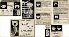  7 1890 'S Cluett Coon Collars Men's Fashion Monarch Adams Transgression Ads picture