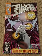 SILVER SURFER 50 - 1st Print - Marvel Comics lot Thanos 1991 HIGH GRADE picture