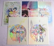 Pretty Guardian Sailor Moon A3 Aurora Poster Raisonne Complete Set of 5 picture