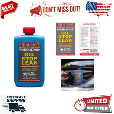Oil Stop Leak - Easy to Use, Permanent Seal, Compatible with Engines - 8 Ounce picture