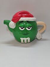 M&M Mrs Green Christmas tea Hot Chocolate Pot Gadt Same Day Shipping Nice  picture