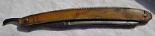 ANTIQUE 22 1/2 R&M NY  STRAIGHT RAZOR SHAVING KNIFE Made in Germany Very Sharp picture