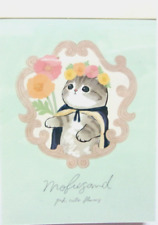 Mofusand Cat Flower Mini Memo Pad / Made in Japan 2024 picture