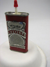 VINTAGE NYOIL 3oz  HANDY OILER TIN WHALING GRAPHICS(never opened) picture
