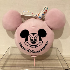 Tokyo Disney Resort Mickey Balloon Shoulder Bag Pochette Pouch Pink New picture