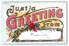 GREETINGS FROM PROCTORSVILLE VERMONT VT POSTCARD (HH17) picture