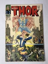 Thor #138, (Marvel) Silver Age, 1st app of ORGU Kirby Key issue COMIC STAN LEE picture