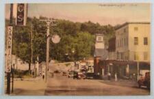Main Street, Peterborough, NH New Hampshire Hand Colored Postcard (#4593) picture