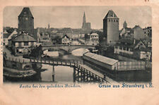 CPA 67 (Bas-Rhin) - greeting from Strasbourg - game at the covered bridges picture