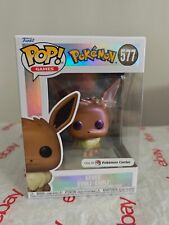 IN HAND Funko Pop Eevee Pearlescent #577 Pokemon Center Exclusive WITH PROTECTOR picture