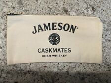 Jameson Caskmates Irish Whiskey Canvas Zippered Pouch (New) picture