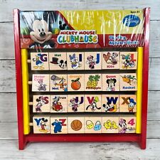 Disney Mickey Mouse Clubhouse Flip-Flop Alphabet Blocks Learning Education New picture