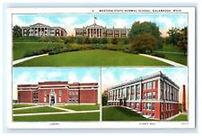Western State Normal School Multi-view Kalamazoo MI Michigan Postcard (CD12) picture
