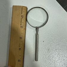 Vintage Magnifying Glass 5” Long 2” Lens Small Handheld Pocket Size - Japan picture