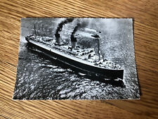 ss Ile de France Real Photo Postcard  French Line / CGT picture