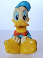 Vintage Walt Disney Productions Squeeze Toy Donald Duck Made In Hong Kong Vtg 4. picture