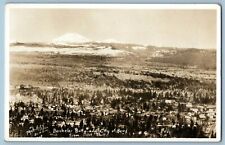 RPPC Postcard~ Bachelor Butte & City Of Bend, Oregon From Pilot Butte picture