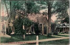 Brandon VT-Vermont, Birthplace of Stephen A Douglas Vintage Souvenir Postcard picture