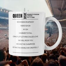 Queen Live Aid Wembley Stadium July 13 1985 Setlist Mug picture