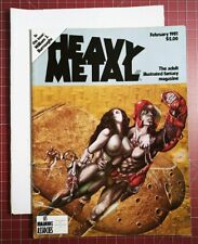 Heavy Metal Magazine - February 1981 - Original Mailing Cover picture