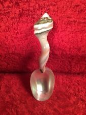 Antique Caviar Serving Spoon Vintage Mother of Pearl picture