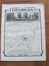 1913 GEORGIA MAGAZINE VOL 1 - ATLANTA REAL ESTATE LAND PUBLISHED EDWIN ANSLEY picture