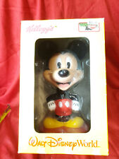 2002 Kellogg's Walt Disney World Mickey Mouse Bobblehead Statue NIB picture