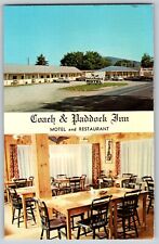 Woodsville, New Hampshire - Coach & Paddock Inn - Vintage Postcard - Unposted picture