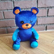 RARE RAISED BY BEAR Promotional Plush Bear CIVILIZED Brand Clothes 12 Inch Blue picture