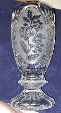 Vintage Zajecar Crystal Vase 10