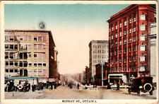 Ottawa Ontario Canada Rideau Street View c1910s Cars People Postcard A91 picture