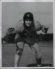 1950 Press Photo Jim Fritzsche, right tackle-Baldwin Wallace Football picture