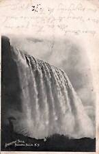 VINTAGE POSTCARD THRILLING VIEW OF THE AMERICAN FALLS NIAGARA FALLS N.Y. 1904 picture
