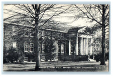 c1940s Robert E Jones Hall, Bennett College Greensboro NC Postcard picture