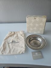 COSI TABELLINI PEWTER Plate Dish Bowl In Cloth Bag- Stamped 95 picture