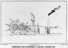 Photo:Perspective view of machinery in Fulton's Clermont. 1807 picture