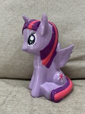 2014 Hasbro My Little Pony Twilight Sparkle 9.5” Ceramic Piggy Coin Bank picture