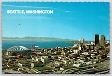 Postcard Washington Seattle Downtown King County Domed Stadium Northwest picture