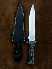 Handmade 5160 Spring Steel RE4 Leon Kennedy's Knife, Full Tang ,Bowie Knife, picture